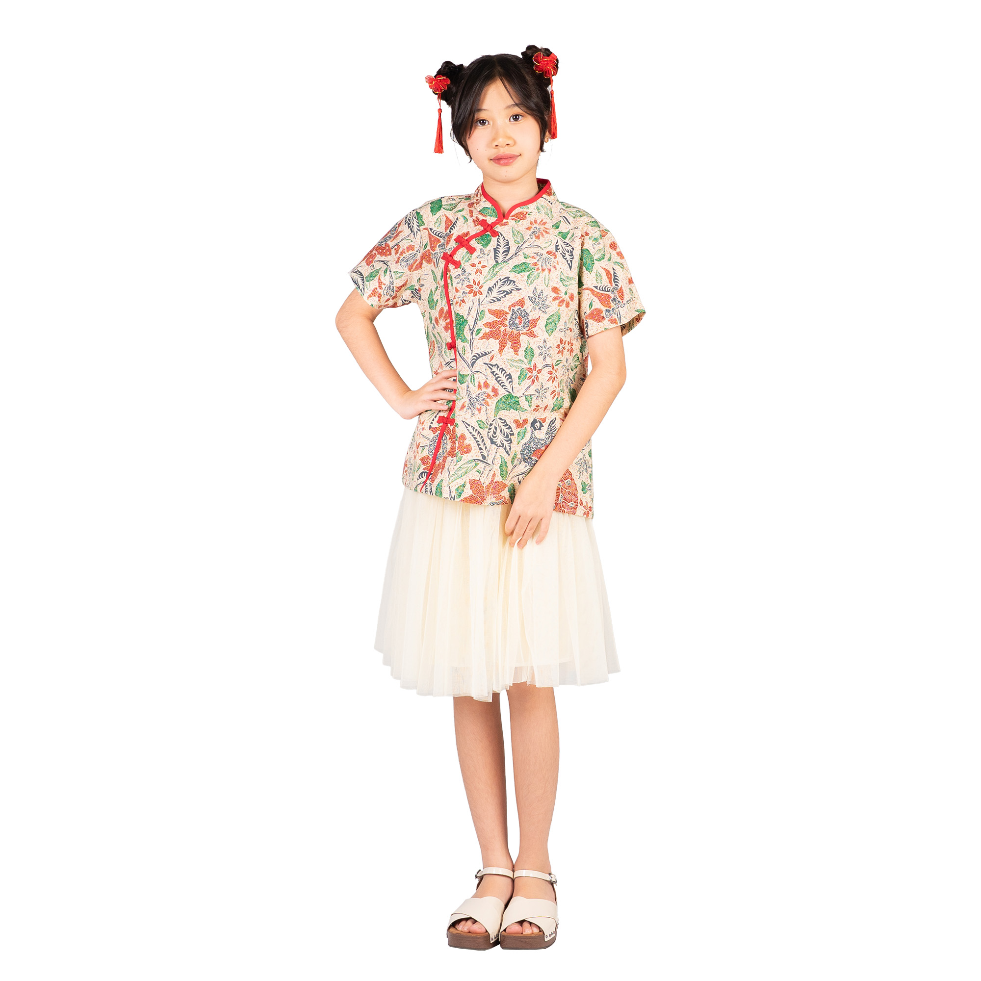 Empress Blouse Kids Cream - Image 6