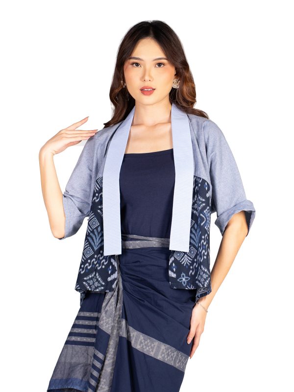 Lindsey Blazer Navy Grey