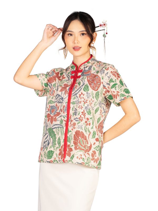 Empress Blouse Cream