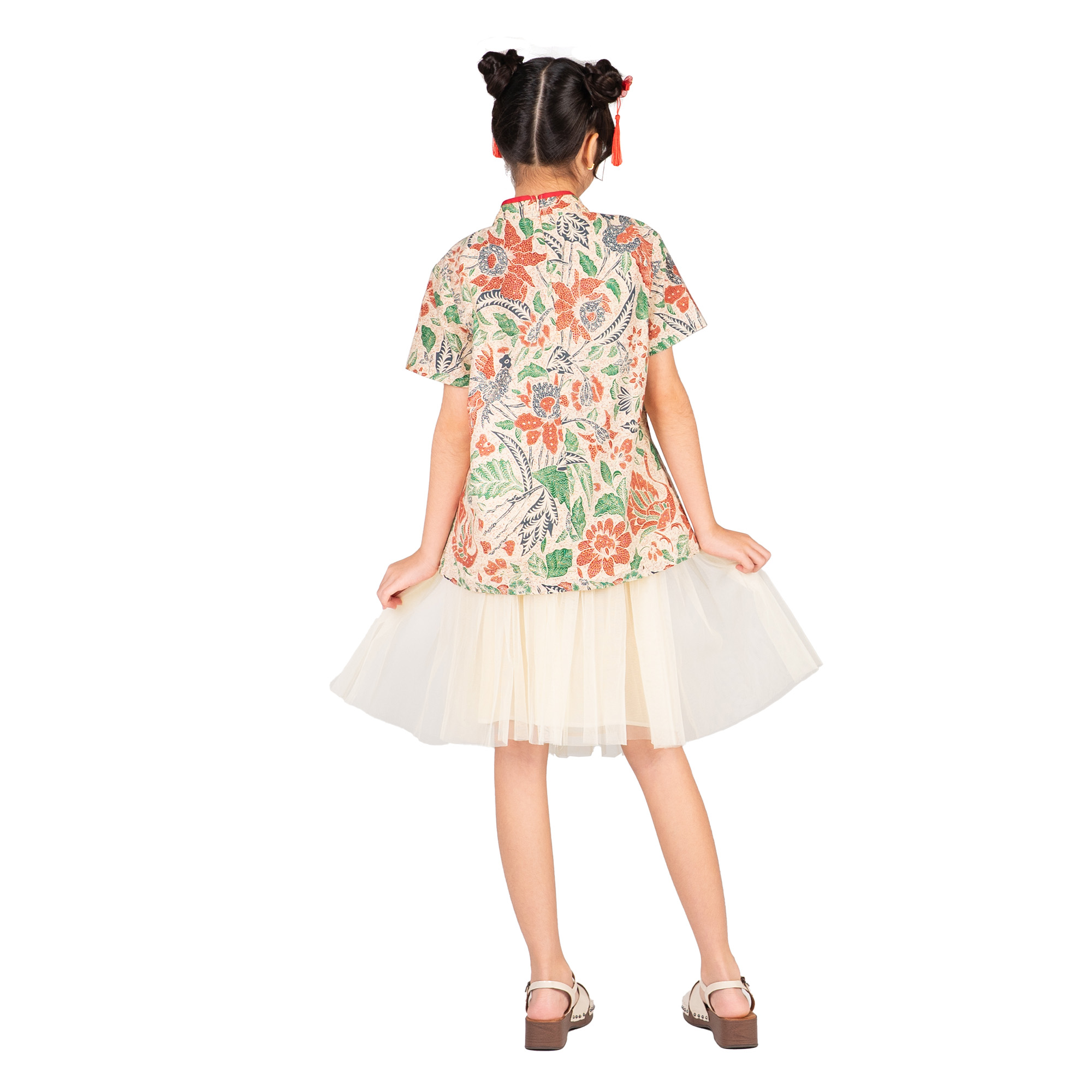 Empress Blouse Kids Cream - Image 5