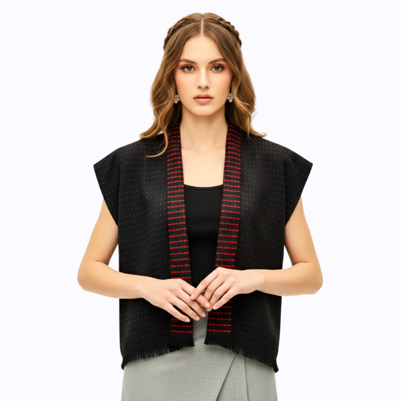 Nada Blazer Black Red