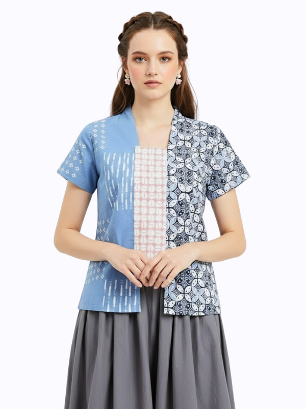 Sheisha Blouse Navy Blue