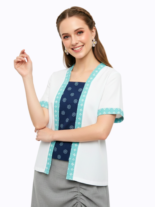 Layla Blouse White Tosca