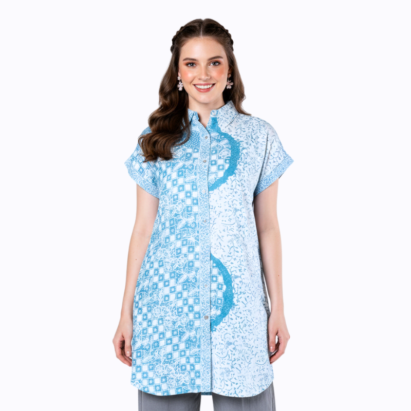 Belia Dress Tosca Blue - Image 4