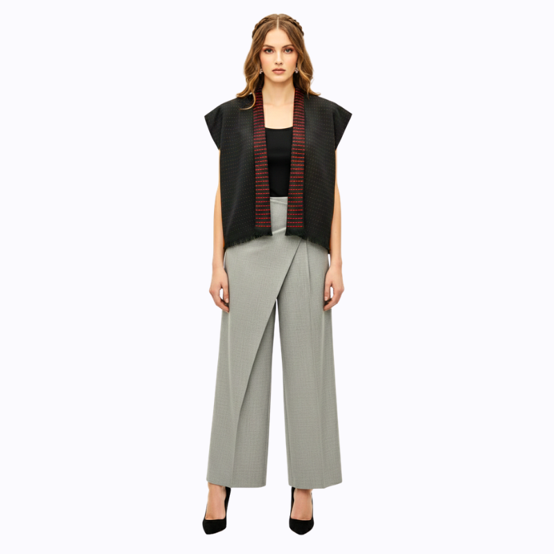 Nada Blazer Black Red - Image 5