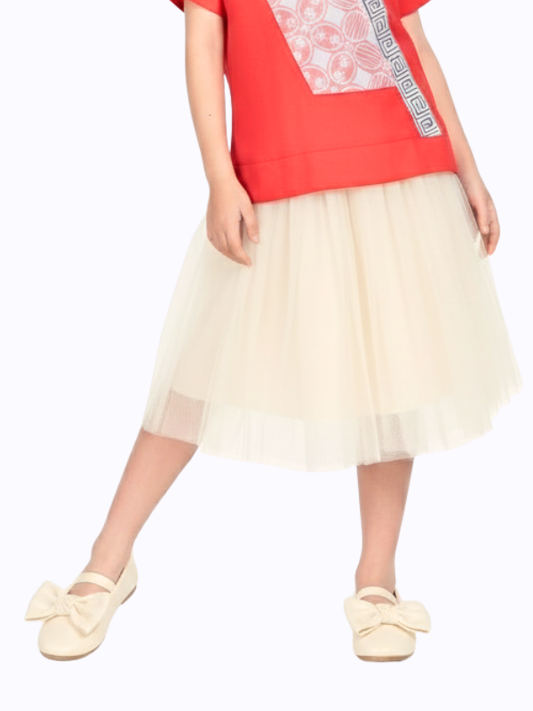 Cinderella Skirt Kids Yellow