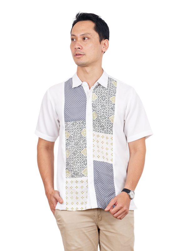 Eden Shirt Cream Olive